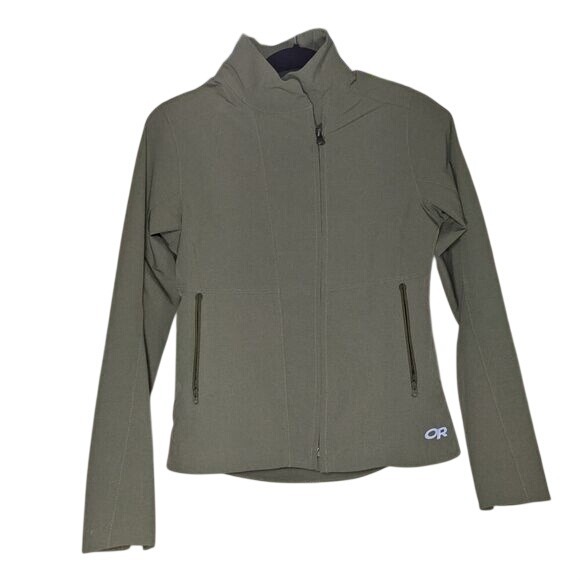 Outdoor Research Jackets & Blazers - Outdoor Research Jacket W/ S Olive Green Excellent Full Zip Lightweight LN/ NWOT